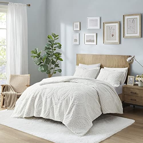 Madison Park Plush Comforter Set with Shams Ivory
