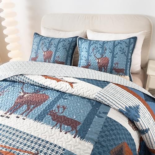 Soul Lane True North Fish Quilt Set - Twin
