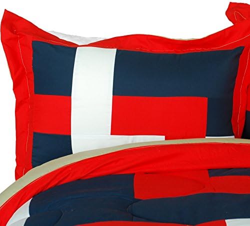 Onitiva Warm Cabin Quilted Patchwork Comforter Set FullQueen