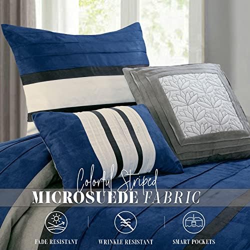 Elegant Comfort 12PC King Bed-in-a-Bag Set