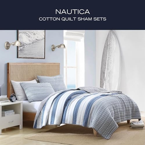 Nautica Twin Quilt Set with Matching Sham 1