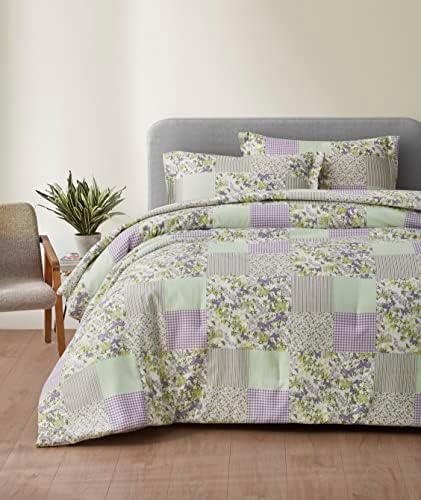Chezmoi Collection Daisy 3-Piece Comforter Set