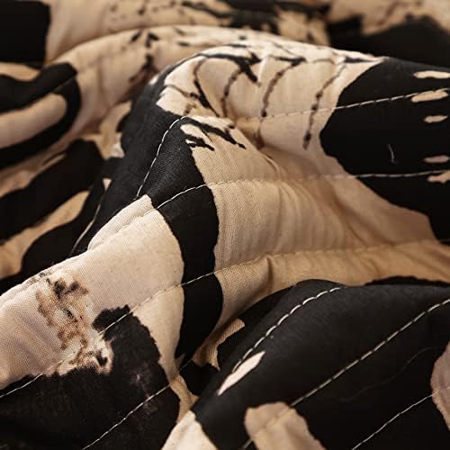 Cmfshape Halloween Bedspread Set King Size 4 Piece with Pillow Shams