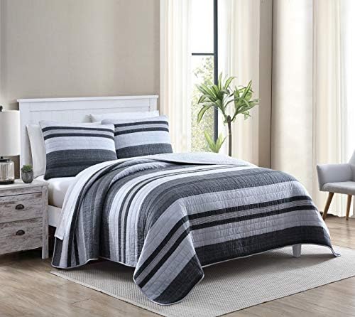 Nautica Twin Quilt Set Cotton Reversible Bedding 1