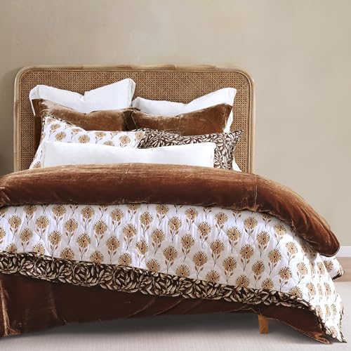 HiEnd Accents Woodstock 3 Piece Reversible Cotton Quilt Set