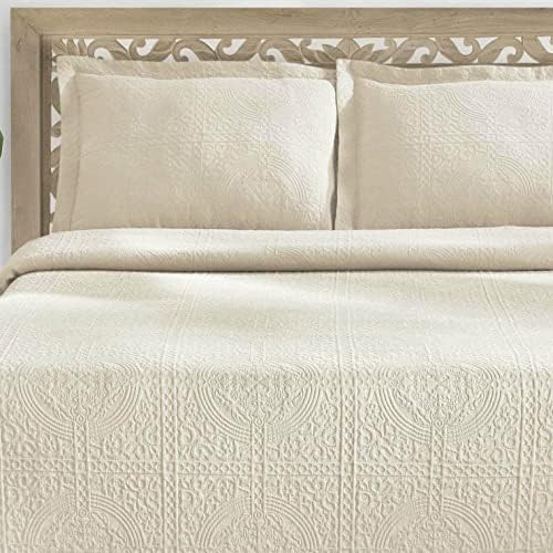 BLUENILEMILLS BNM Matelasse Bedspread Set of 3