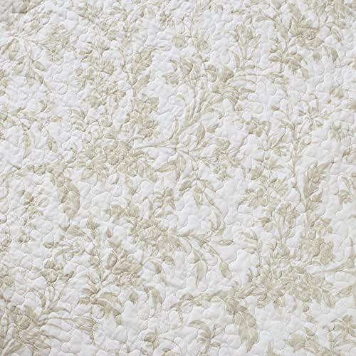 Laura Ashley Home Twin Quilt Set with Matching Sham