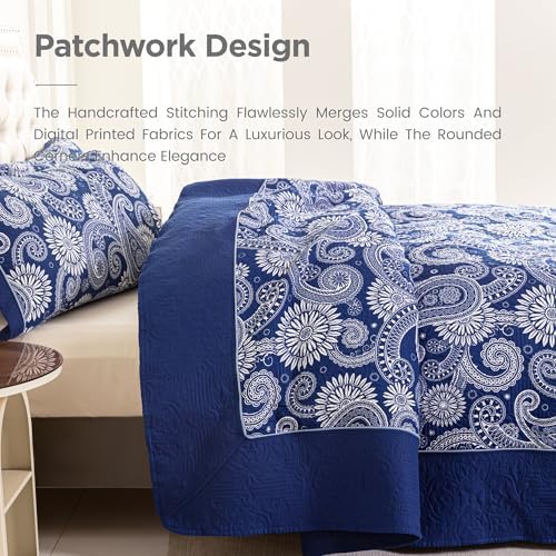 Sophia William King Size Quilt Set with 3 Pieces