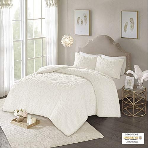 Madison Park Laetitia Tufted Cotton Chenille Comforter Set