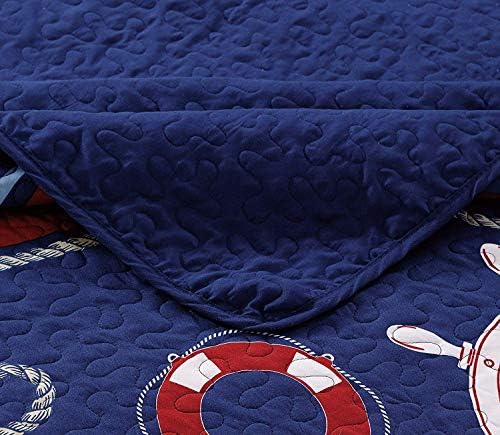 Luxury Home 2 Piece Reversible Coverlet Bedding Set 1