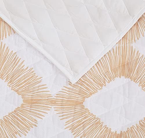 Brooklyn Loom Sun Diamond Quilt Set Twin XL 1