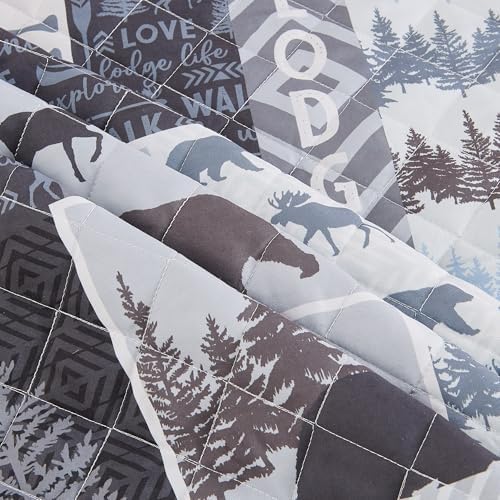 Market Place Rustic Quilt Set Twin Size