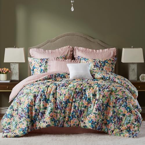 Madison Park Floral Reversible Comforter Set King Size