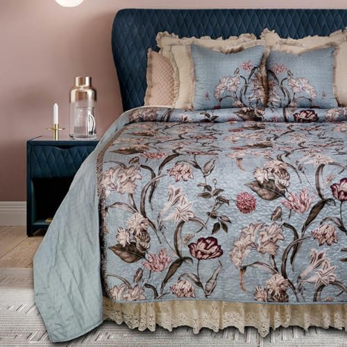 DIVA RICHE Tulip Duvet Cover Set 3pc Jade
