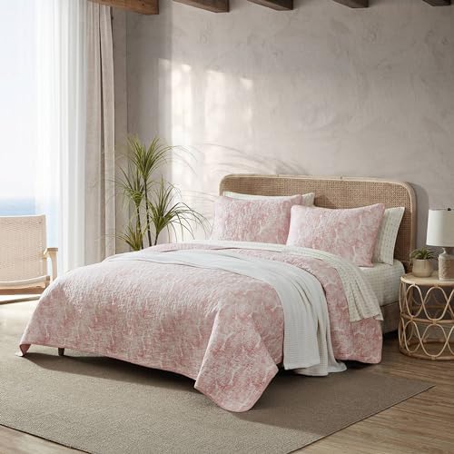 Tommy Bahama Twin Quilt Set with Reversible Design 1