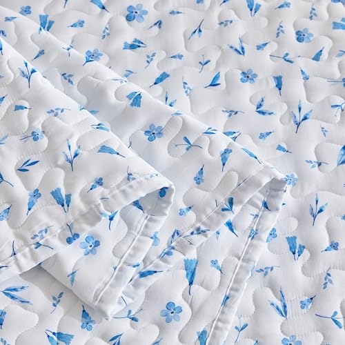 mixinni King Quilt Bedding Set with Pillow Shams 1