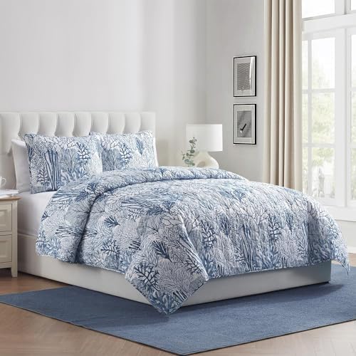 VCNY Home King Quilt Set with Pillow Shams