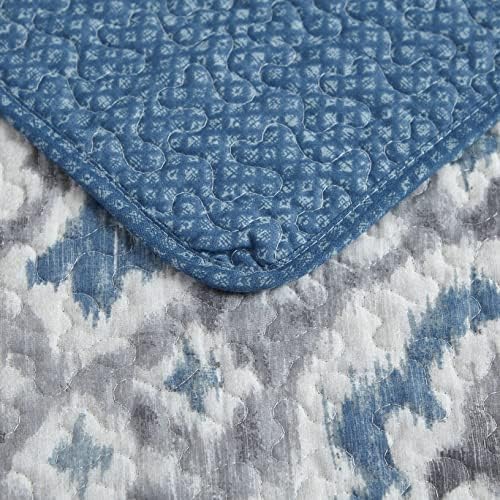 Tommy Bahama Twin Quilt Set - Reversible Cotton Bedding with Matching Sham