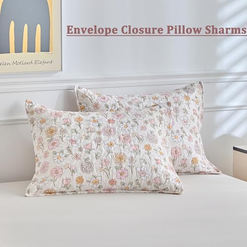 DuShow Queen Quilt Bedding Set Lightweight 3-Piece Quilt Set