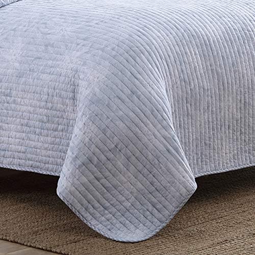 Tommy Bahama Twin Quilt Set - Reversible Cotton Bedding with Matching Sham 1