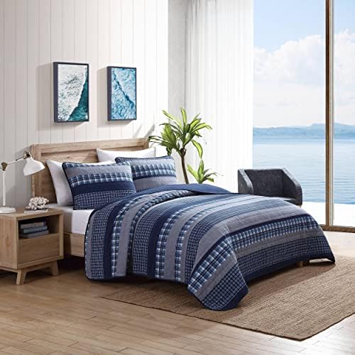 Nautica Twin Quilt Set in Addison Blue
