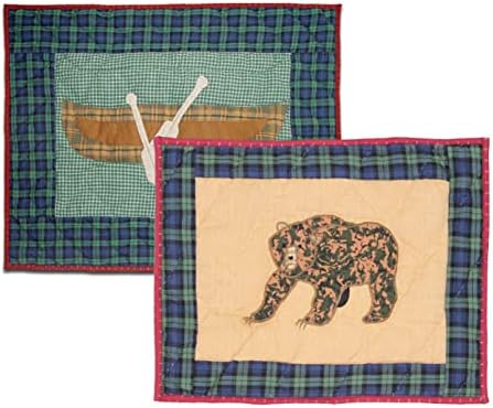 Patch Magic Quilt Set - 5 Piece Super Queen Comfort Collection