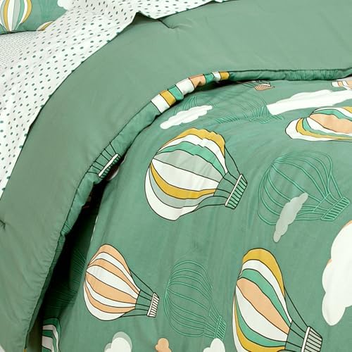 ROYALE LINENS Biab Printed Comforter Set Twin XL