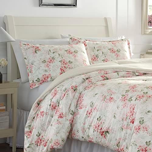 Laura Ashley King Comforter Set Wisteria Pink