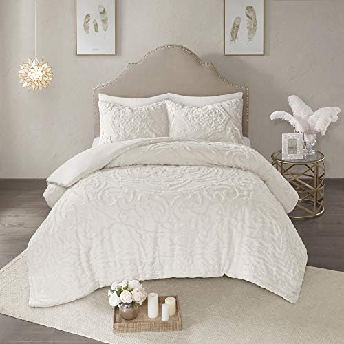Madison Park Laetitia Tufted Cotton Chenille Comforter Set