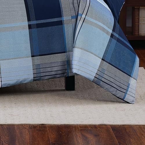 TRULY SOFT Trey Plaid Duvet Cover Set 1