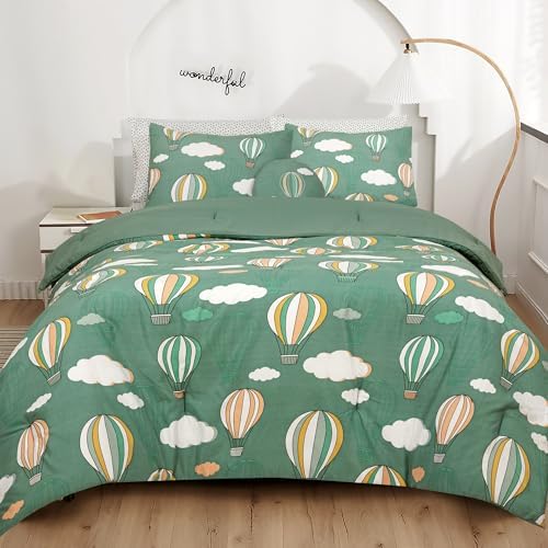 ROYALE LINENS Biab Printed Comforter Set Twin XL