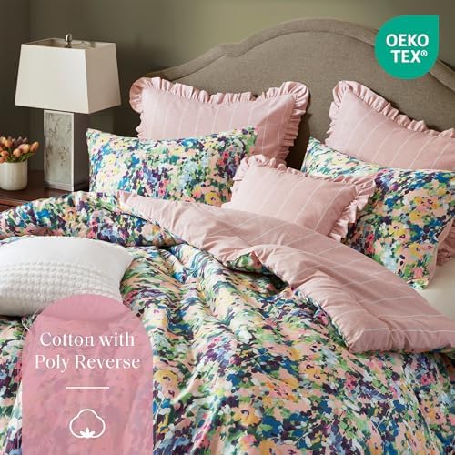 Madison Park Floral Reversible Comforter Set King Size