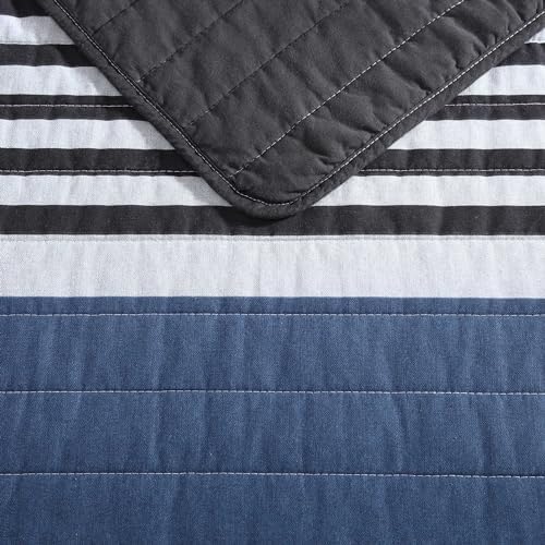 Nautica Twin Quilt Set - Reversible Cotton Bedding
