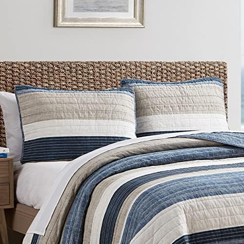 Nautica Queen Quilt Set with Matching Shams 1