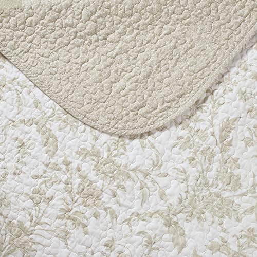 Laura Ashley Home Twin Quilt Set with Matching Sham