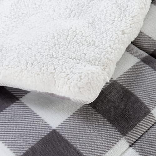 Elegant Comfort Reversible Down Alternative Comforter Set King