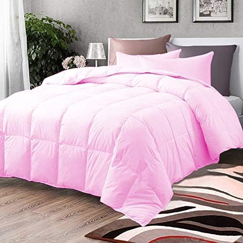 Restilon All Season Cooling Comforter Set - 5 PC Pink Super King