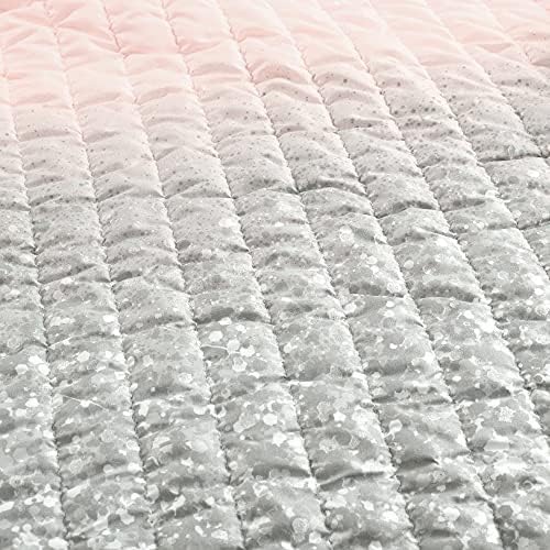 Lush Decor Glitter Ombre Quilt Set Twin 2 Piece