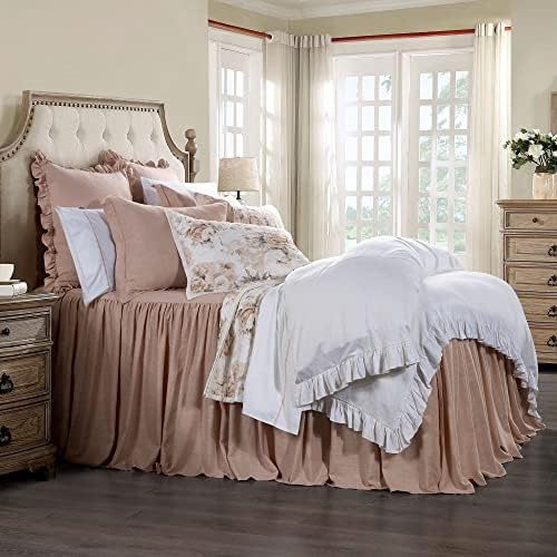 HiEnd Accents Luna Washed Linen 3-Piece Bedspread Set