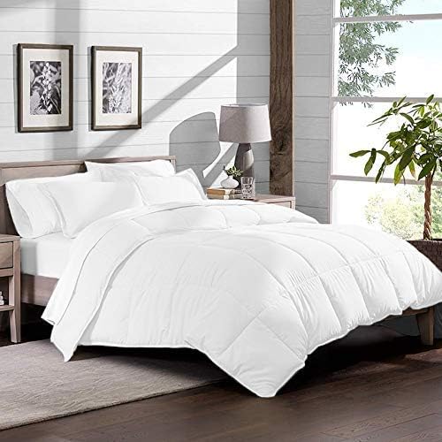 Restilon All Season Cooling Comforter Set - 5 PC White Super King