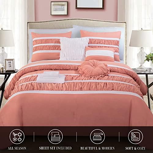 Elegant Comfort 12-Piece Queen Bed-in-a-Bag 1