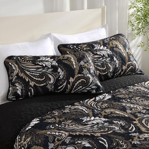 WONGS BEDDING Boho Quilt Set Queen Size