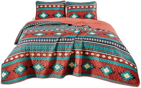 Chezmoi Collection 3-Piece Quilt Set