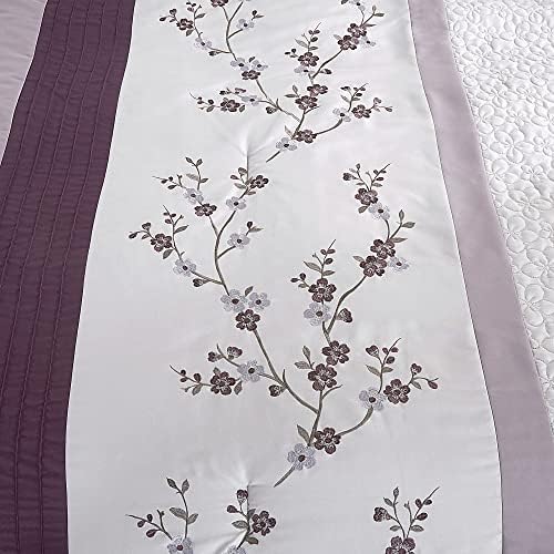 Chezmoi Collection Linnea 7-Piece Comforter Set Queen