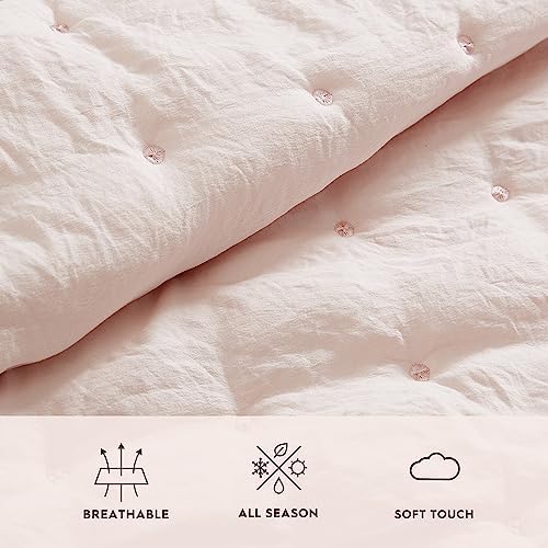 Laura Ashley Twin Quilt Set Reversible Bedding Set