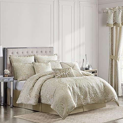 Croscill Helena King Comforter 4-Piece Set Champagne 1