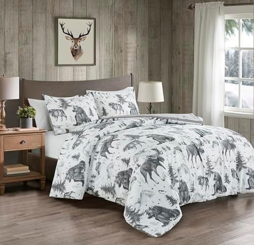 Chezmoi Collection Evans 3-Piece Southwestern Comforter Set King