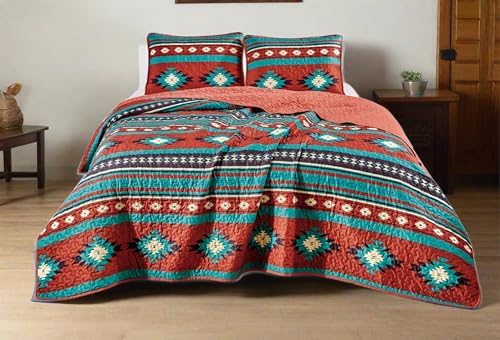 Chezmoi Collection 3-Piece Quilt Set