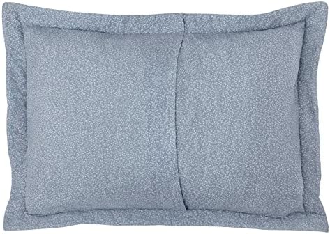 Laura Ashley Twin Quilt Set in Amberley Soft Blue