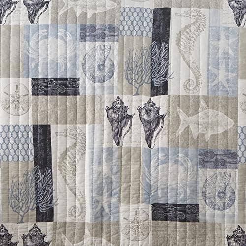 Levtex Home Cerralvo King Quilt Set - Coastal Patchwork